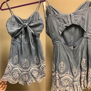 Denim/Chambray romper